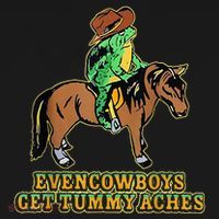 Even Cowboys Get Tummy Aches Kids Long Sleeve Shirt thumb 2