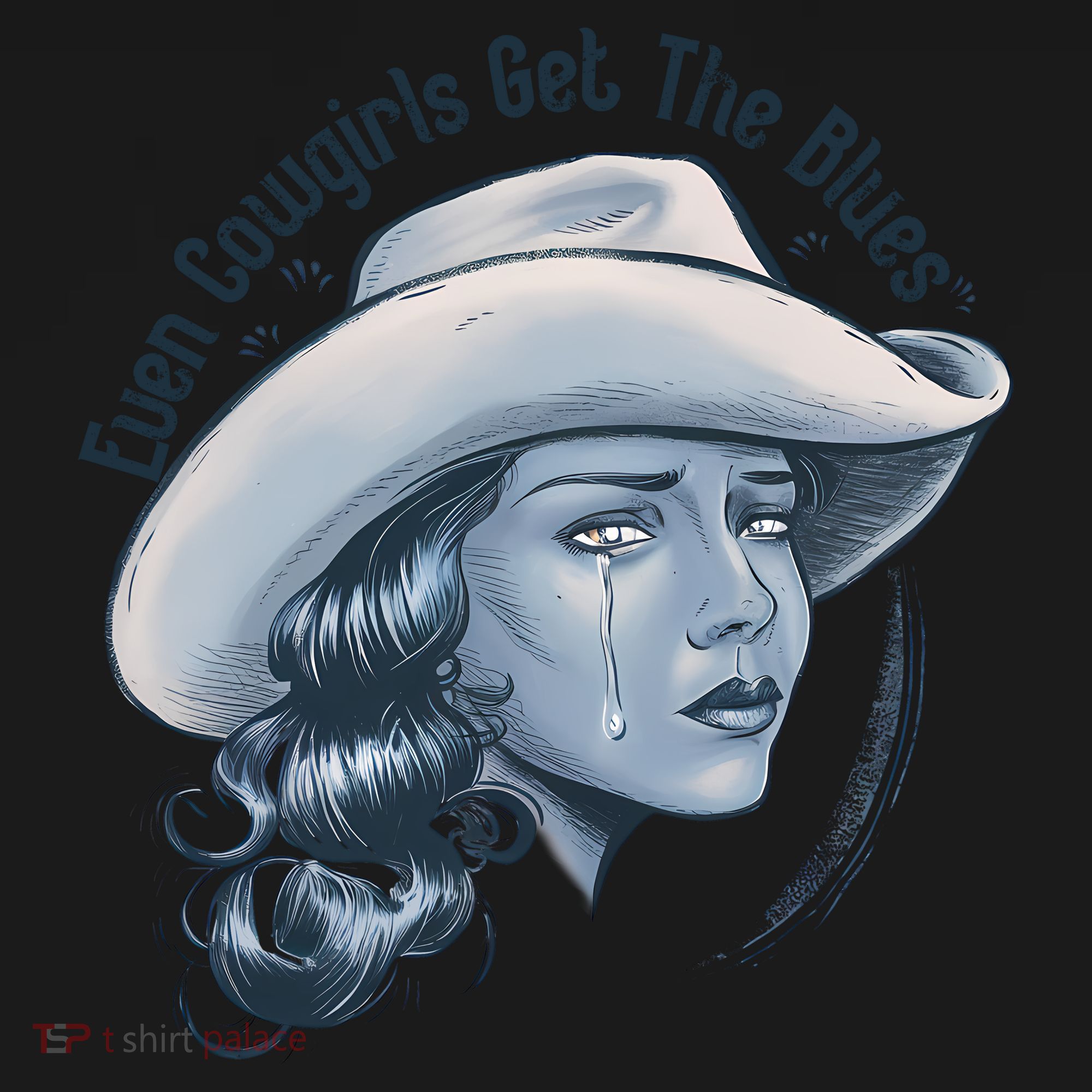 Even Cowgirls Get The Blues Tote Bag