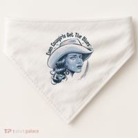 Even Cowgirls Get The Blues USA-Made Doggie Bandana thumb 0