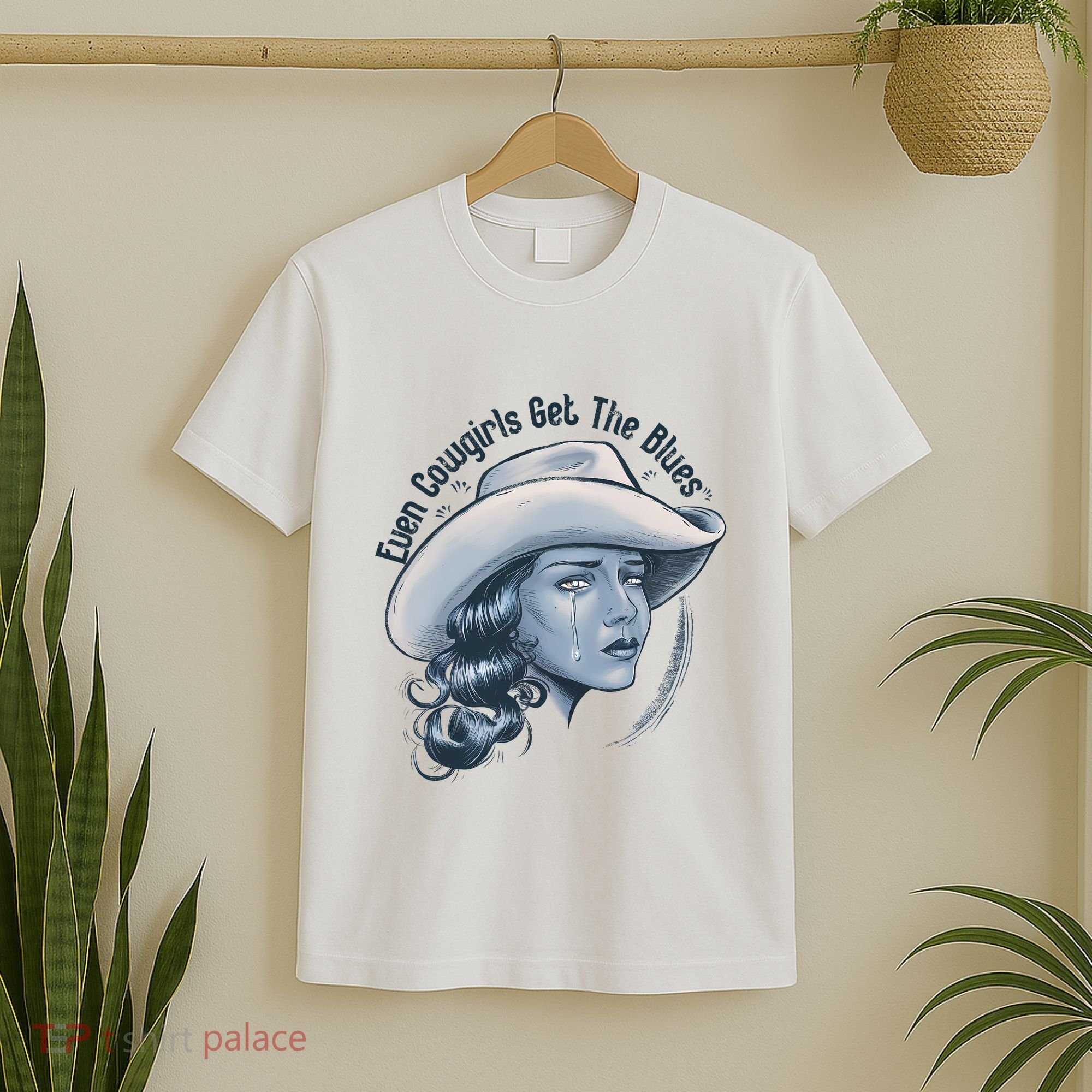 Even Cowgirls Get The Blues T-Shirt