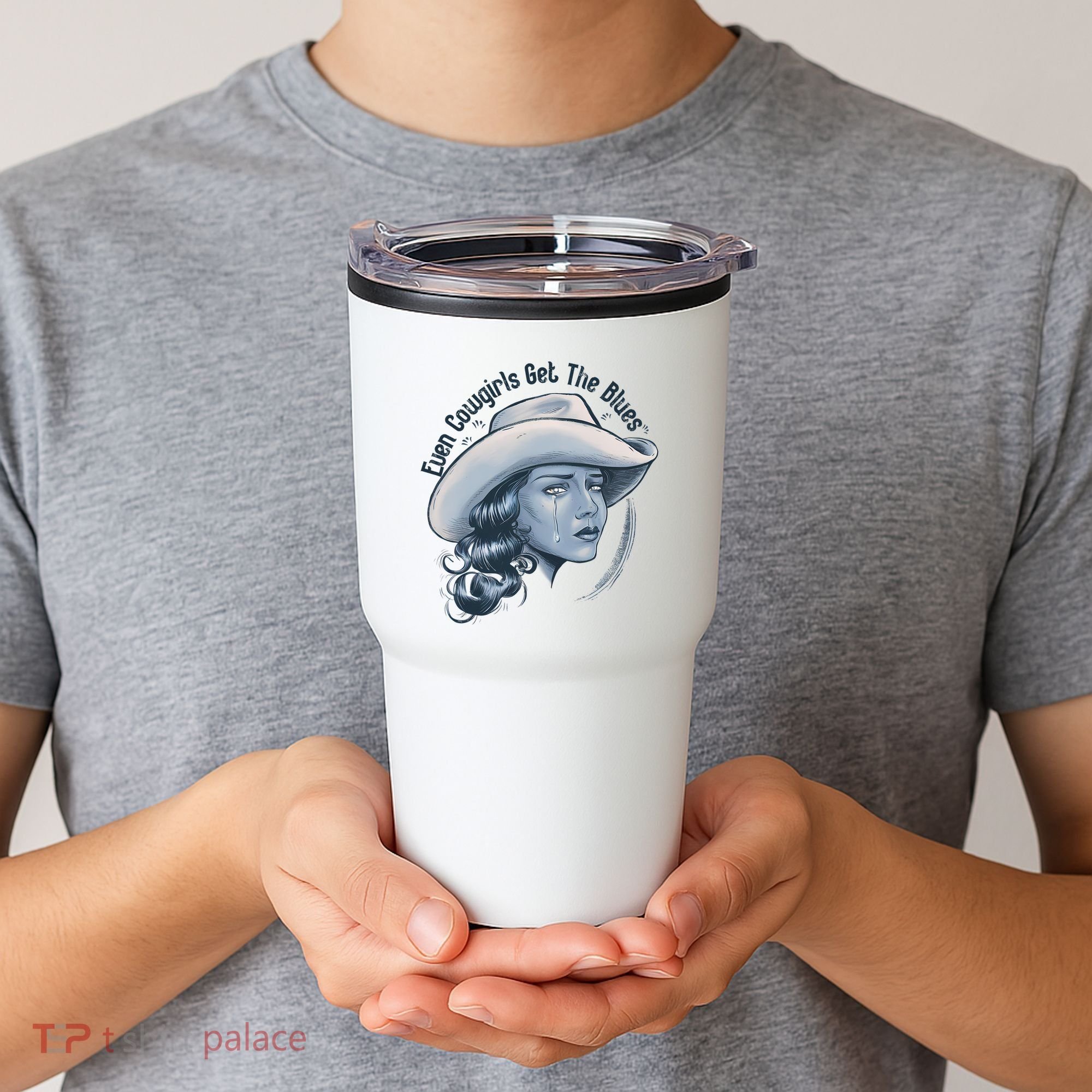 Even Cowgirls Get The Blues Tumbler