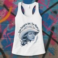 Even Cowgirls Get The Blues Women's Tank Top thumb 3
