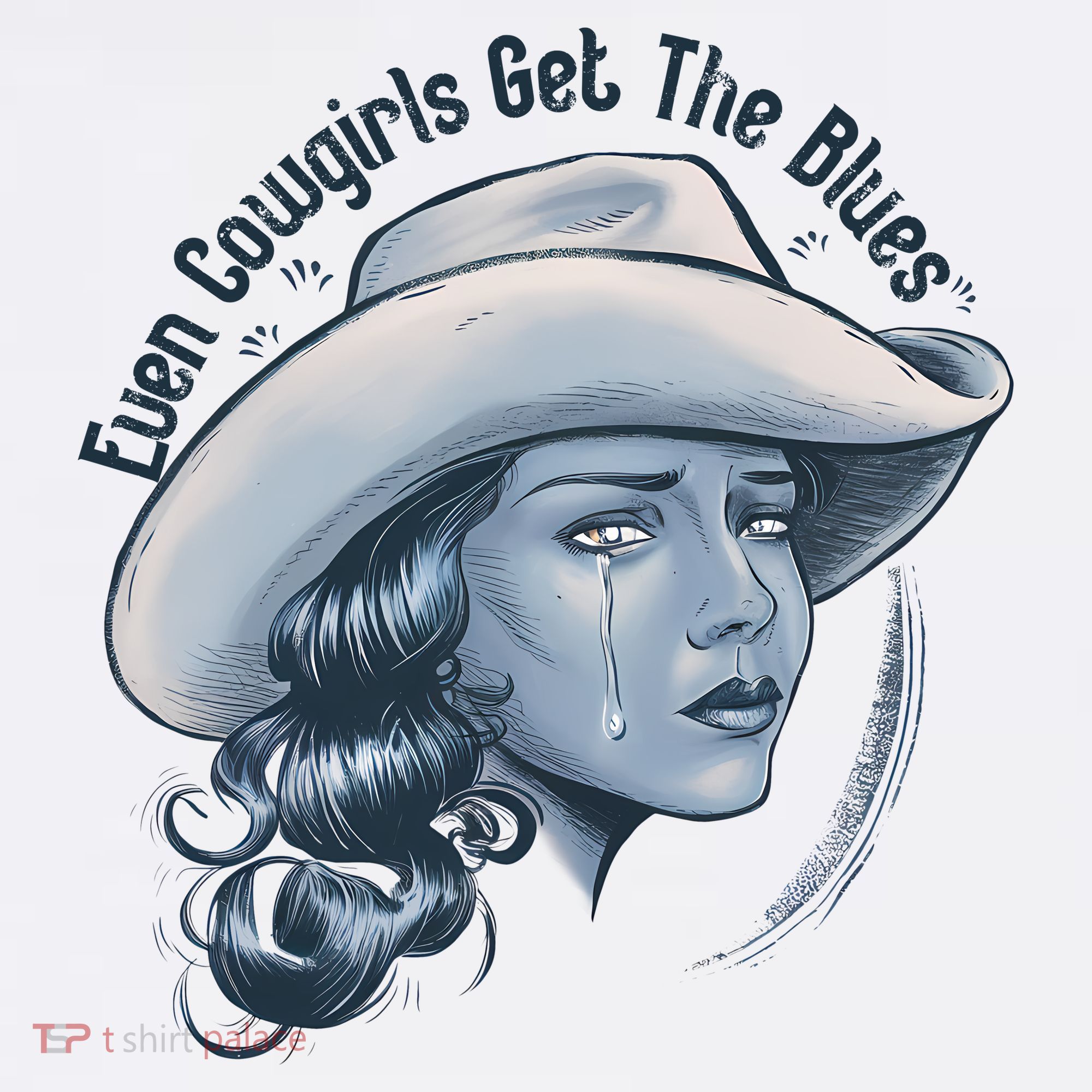 Even Cowgirls Get The Blues Women's Tank Top
