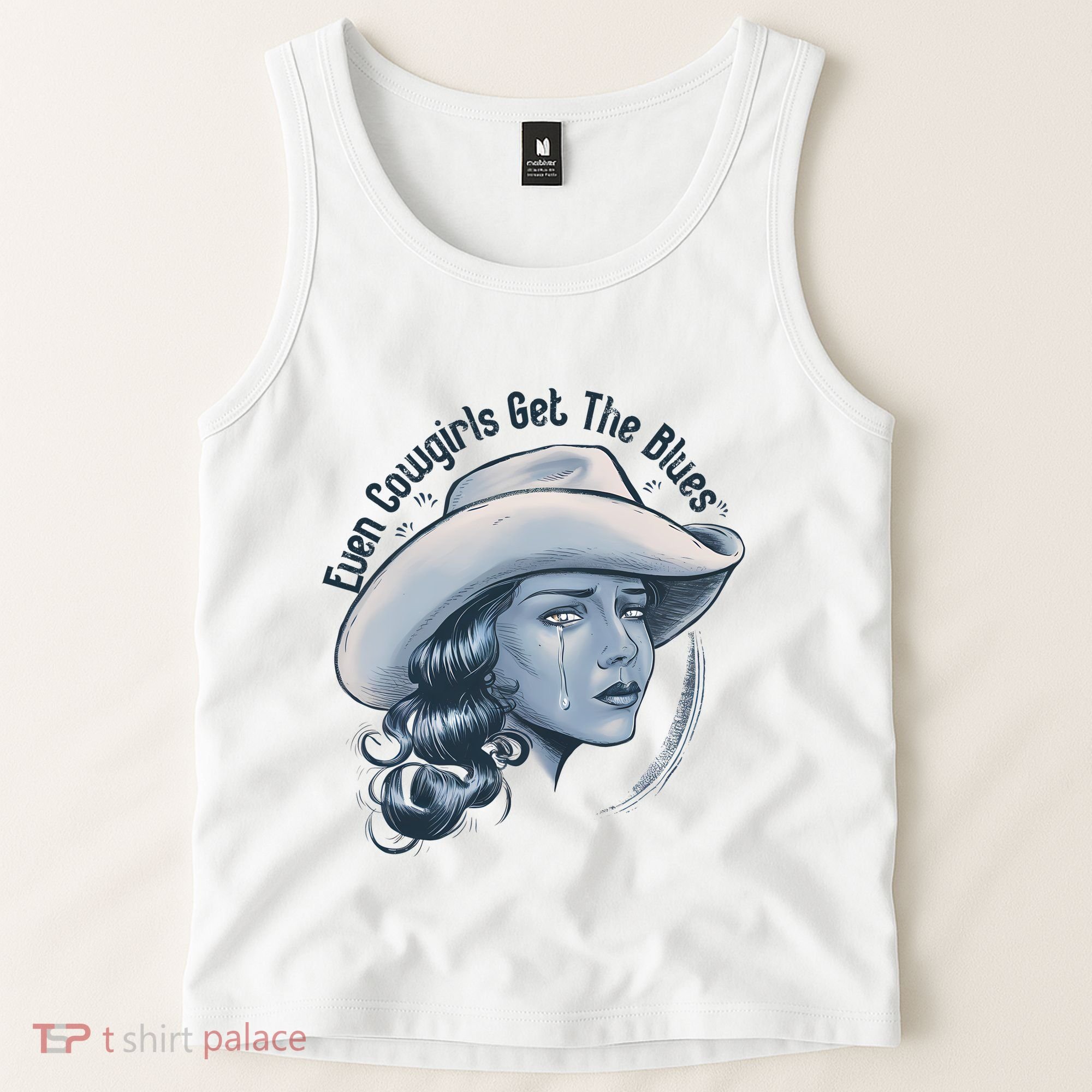 Even Cowgirls Get The Blues Tank Top