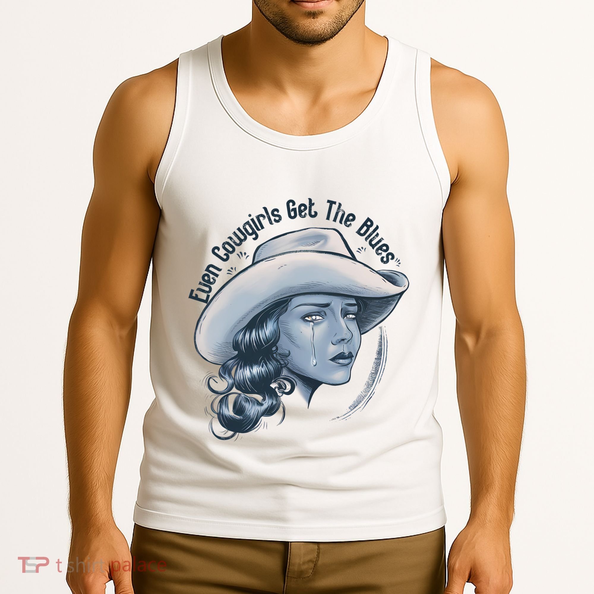 Even Cowgirls Get The Blues Tank Top