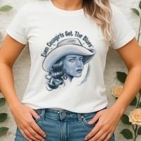 Even Cowgirls Get The Blues Women's T-Shirt thumb 2