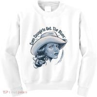 Even Cowgirls Get The Blues Kids Sweatshirt thumb 0