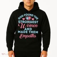 Empath Cute God Found The Strongest Wo Premium Hoodie thumb 2