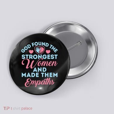 Empath Cute God Found The Strongest Wo Premium Button