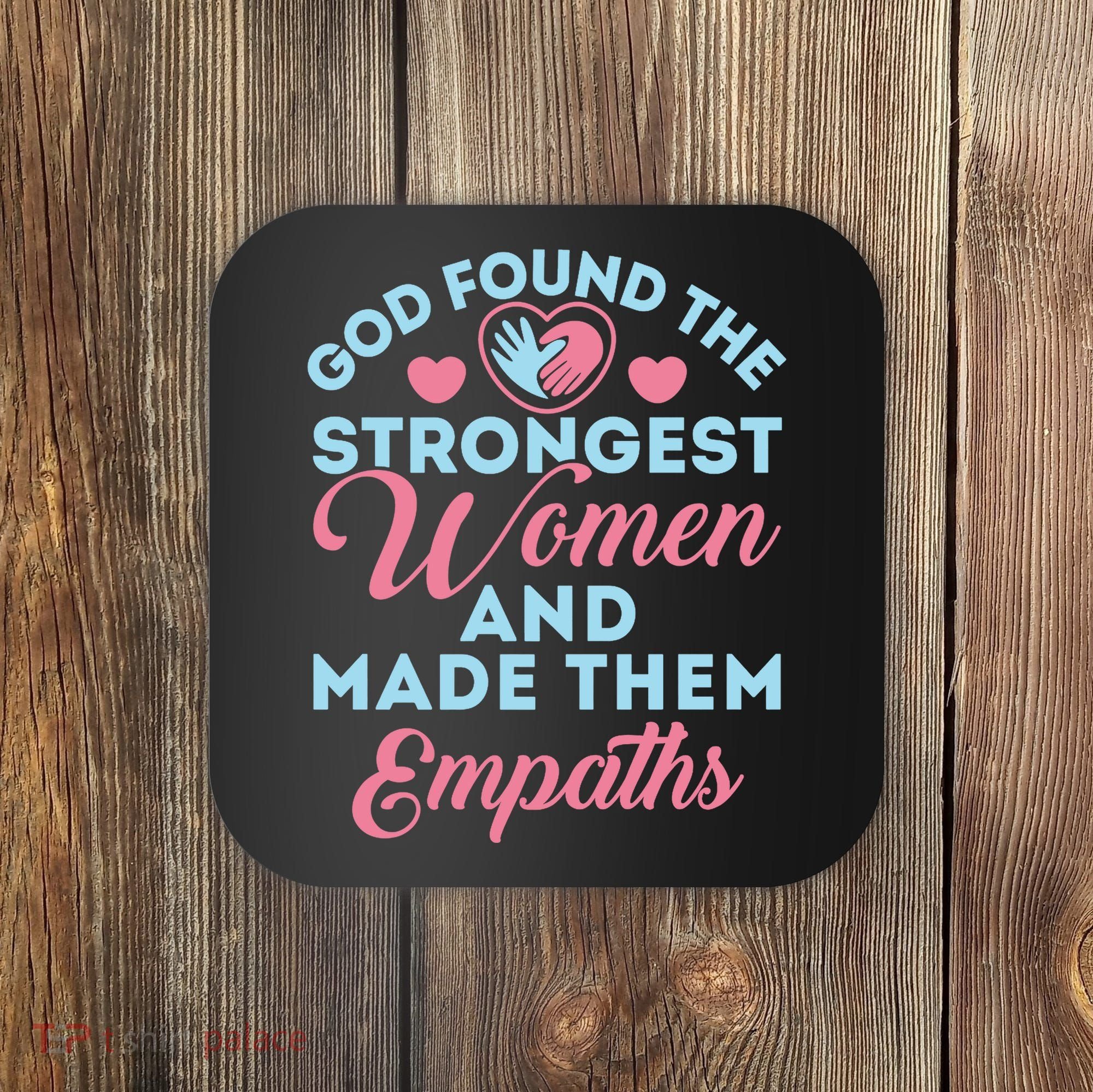 Empath Cute God Found The Strongest Wo Premium Coaster