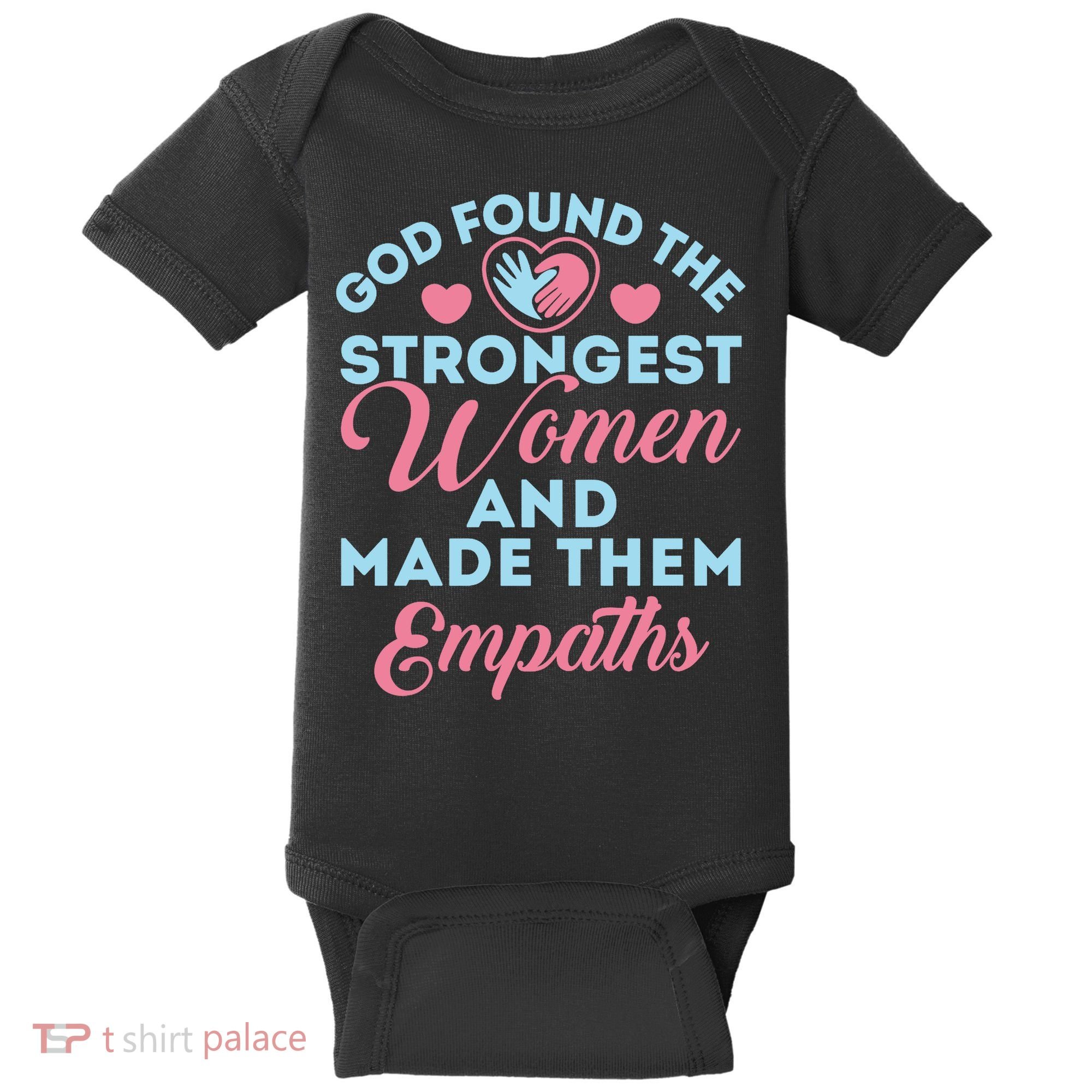 Empath Cute God Found The Strongest Wo Premium Baby Bodysuit