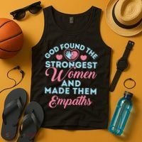 Empath Cute God Found The Strongest Wo Premium Tank Top thumb 4