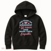 Empath Cute God Found The Strongest Wo Premium Kids Hoodie thumb 0