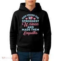 Empath Cute God Found The Strongest Wo Premium Kids Hoodie thumb 4