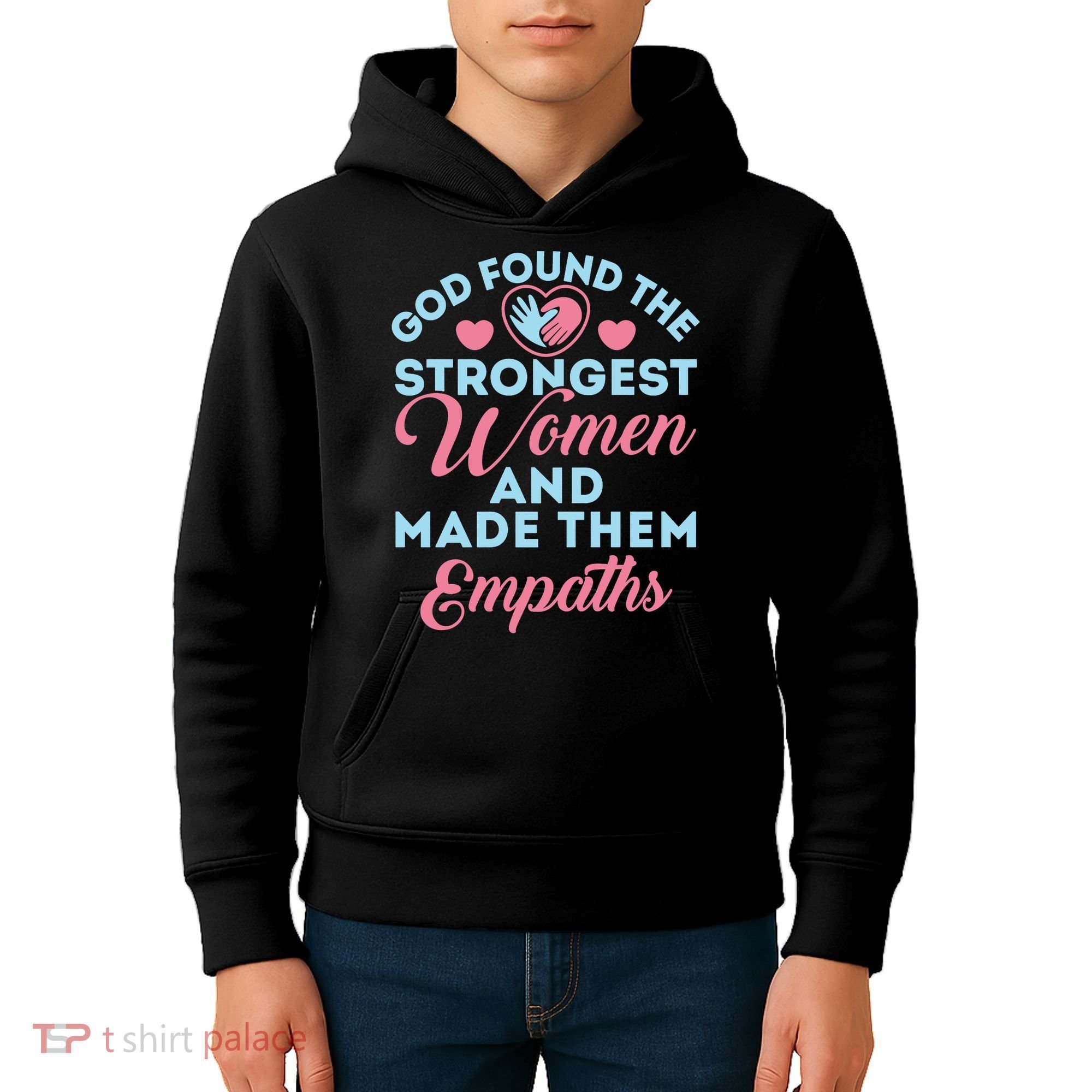 Empath Cute God Found The Strongest Wo Premium Kids Hoodie