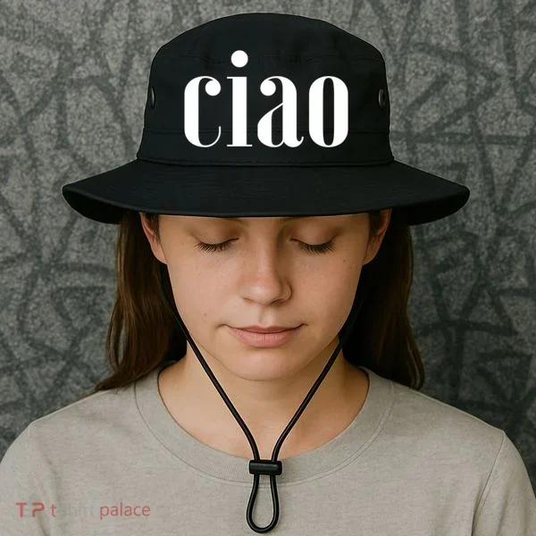 Elegant Ciao Gift Bucket Hat