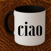 Elegant Ciao Gift Coffee Mug thumb 2