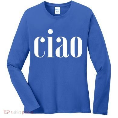 Elegant Ciao Gift Women's Long Sleeve Shirt