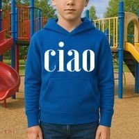 Elegant Ciao Gift Kids Hoodie thumb 2
