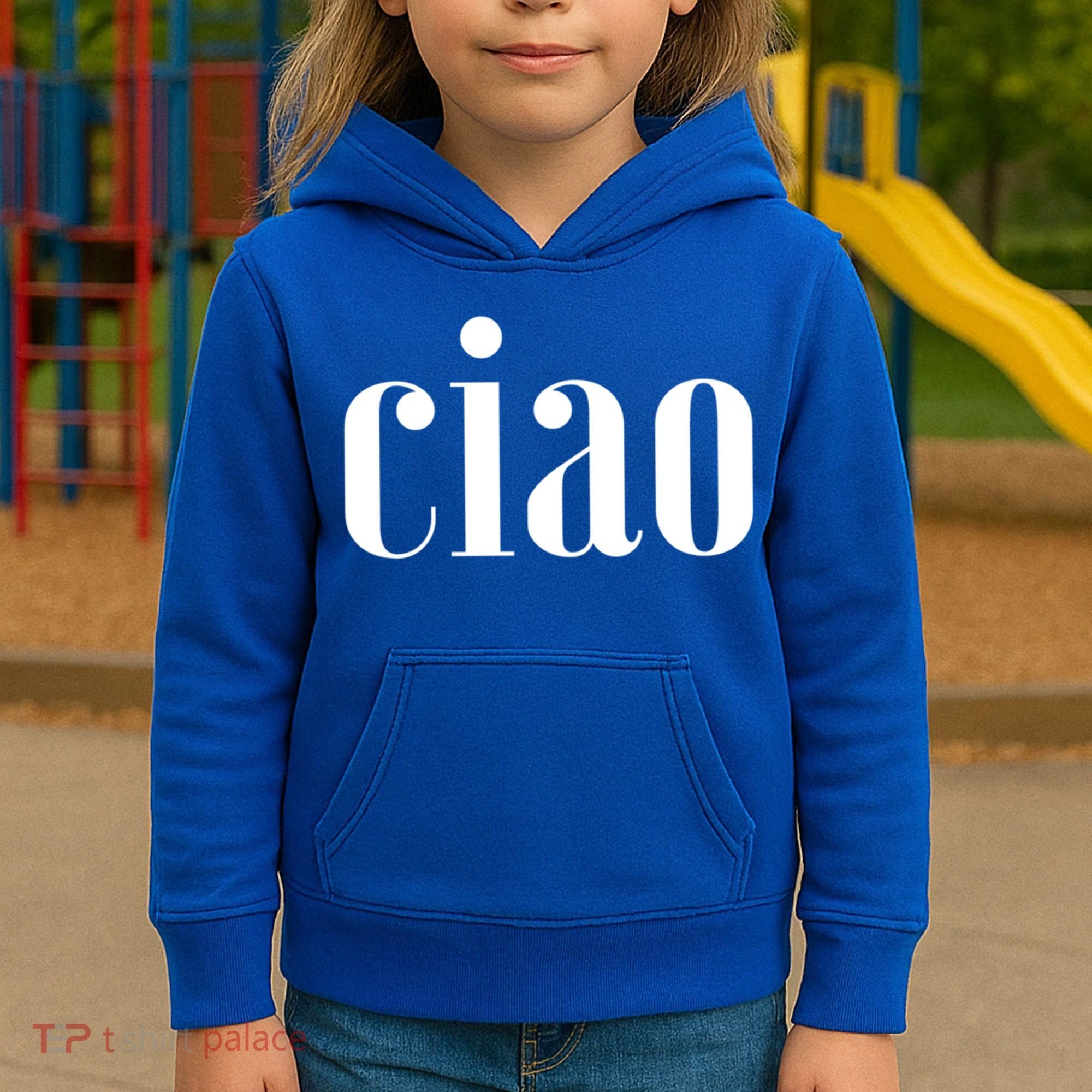 Elegant Ciao Gift Kids Hoodie