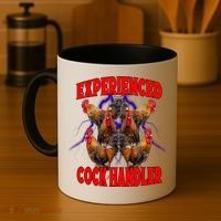 Experienced Cock Handler Fighter Funny Coffee Mug thumb 4