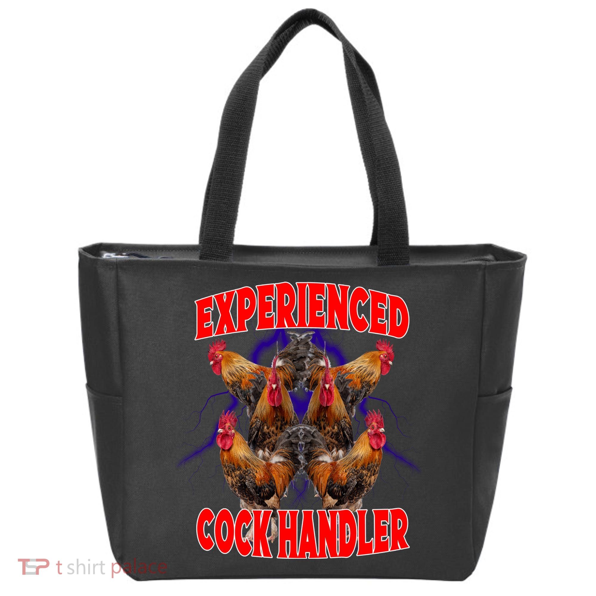 Experienced Cock Handler Fighter Funny Tote Bag