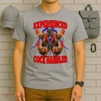 Experienced Cock Handler Fighter Funny T-Shirt thumb 6