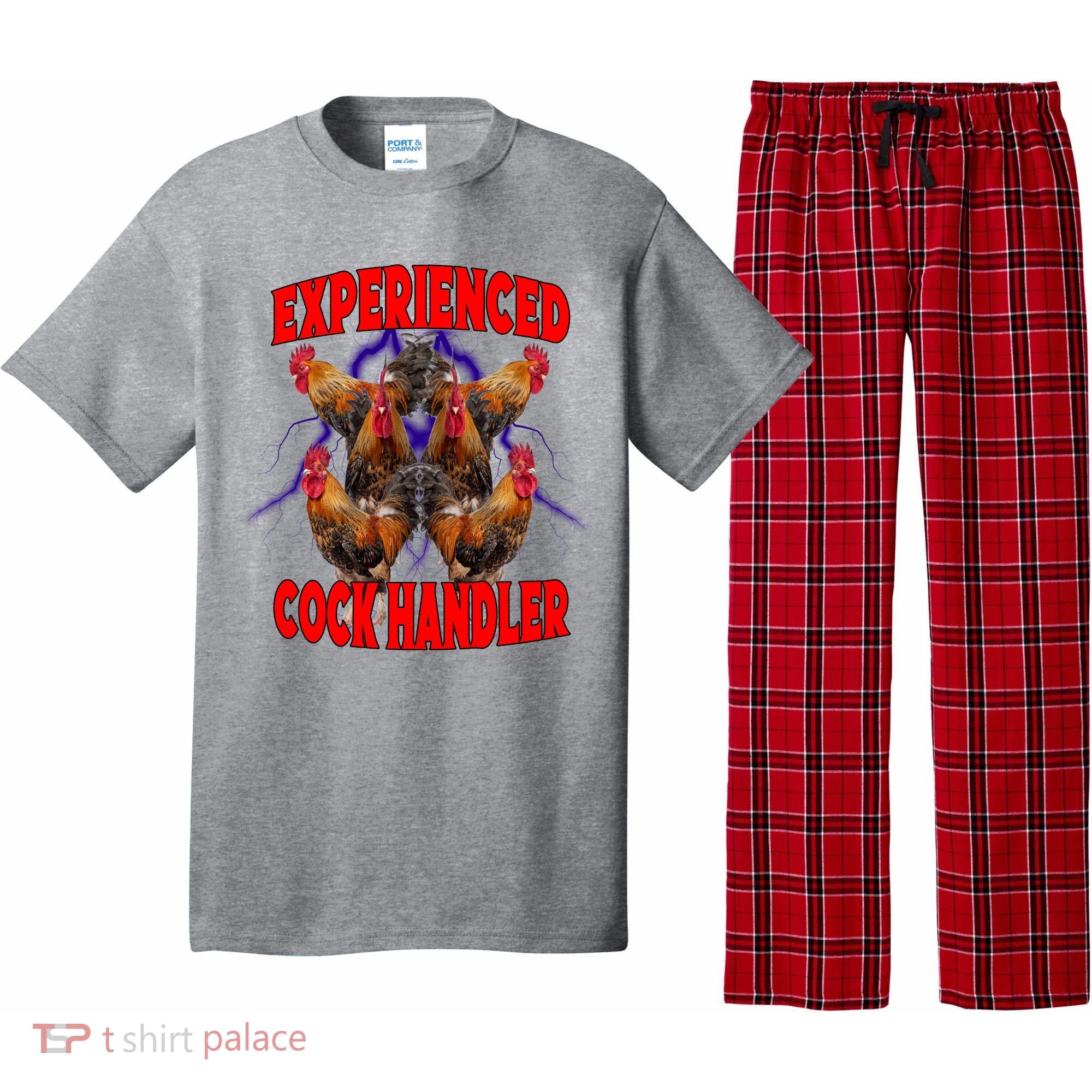 Experienced Cock Handler Fighter Funny Pajama Set