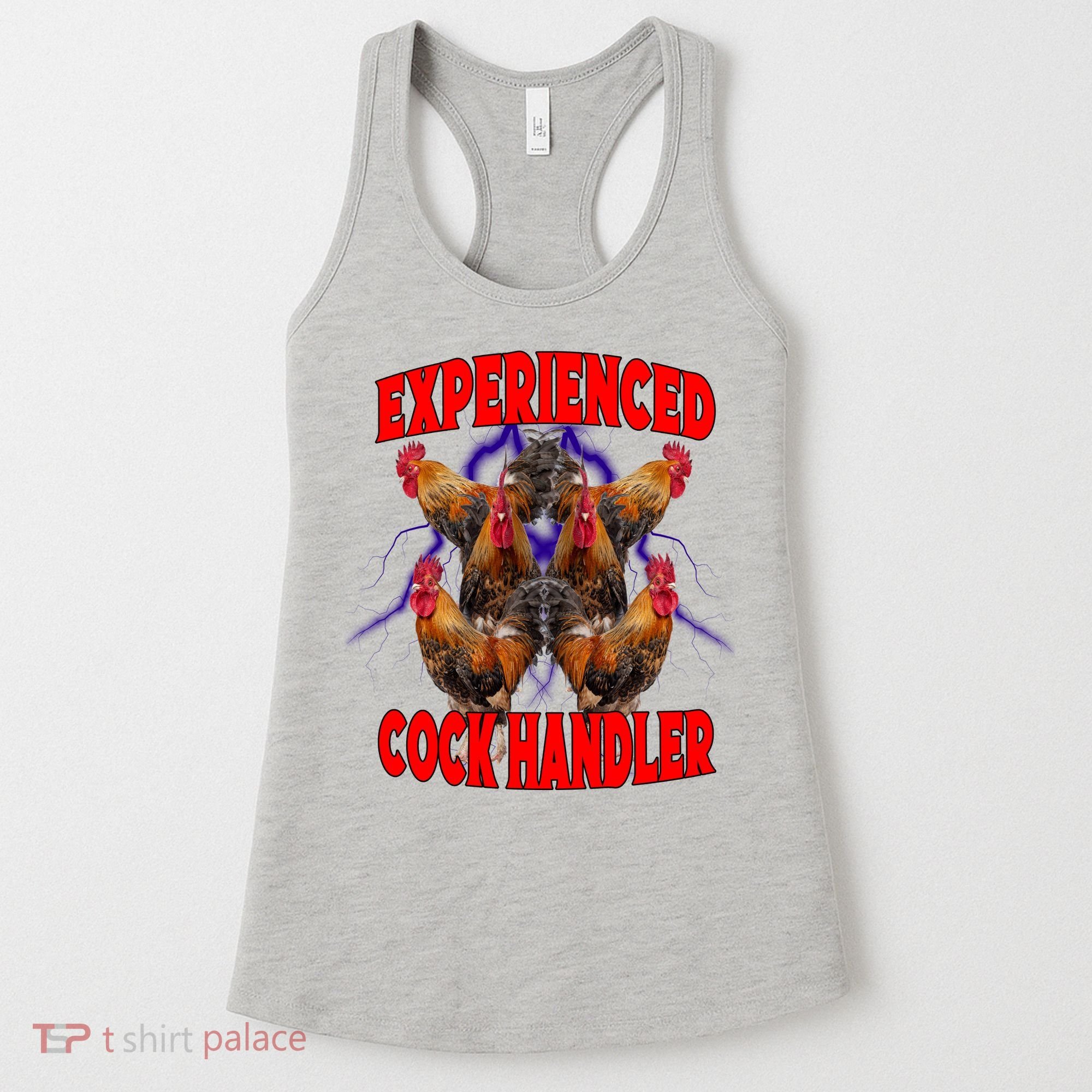 Experienced Cock Handler Fighter Funny Women's Tank Top