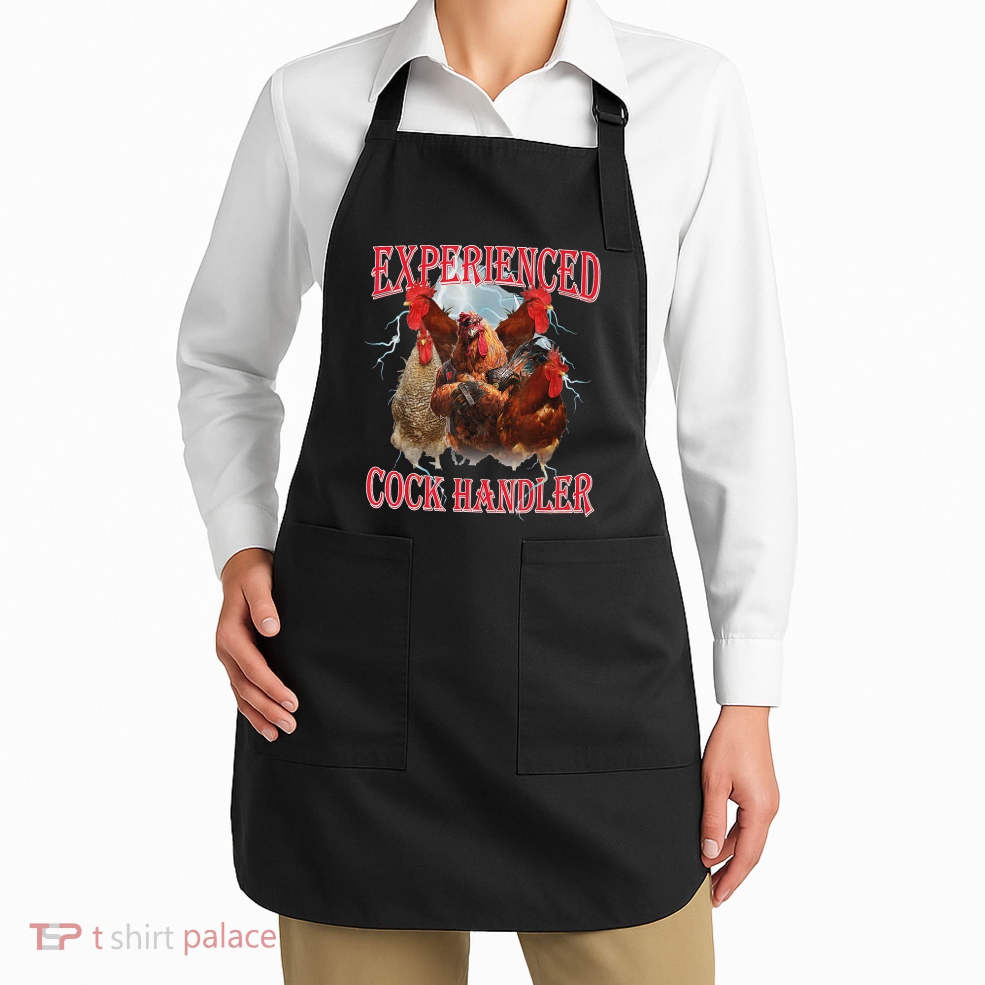 Experienced Cock Handler Funny Oddly Specific Dank Meme Apron
