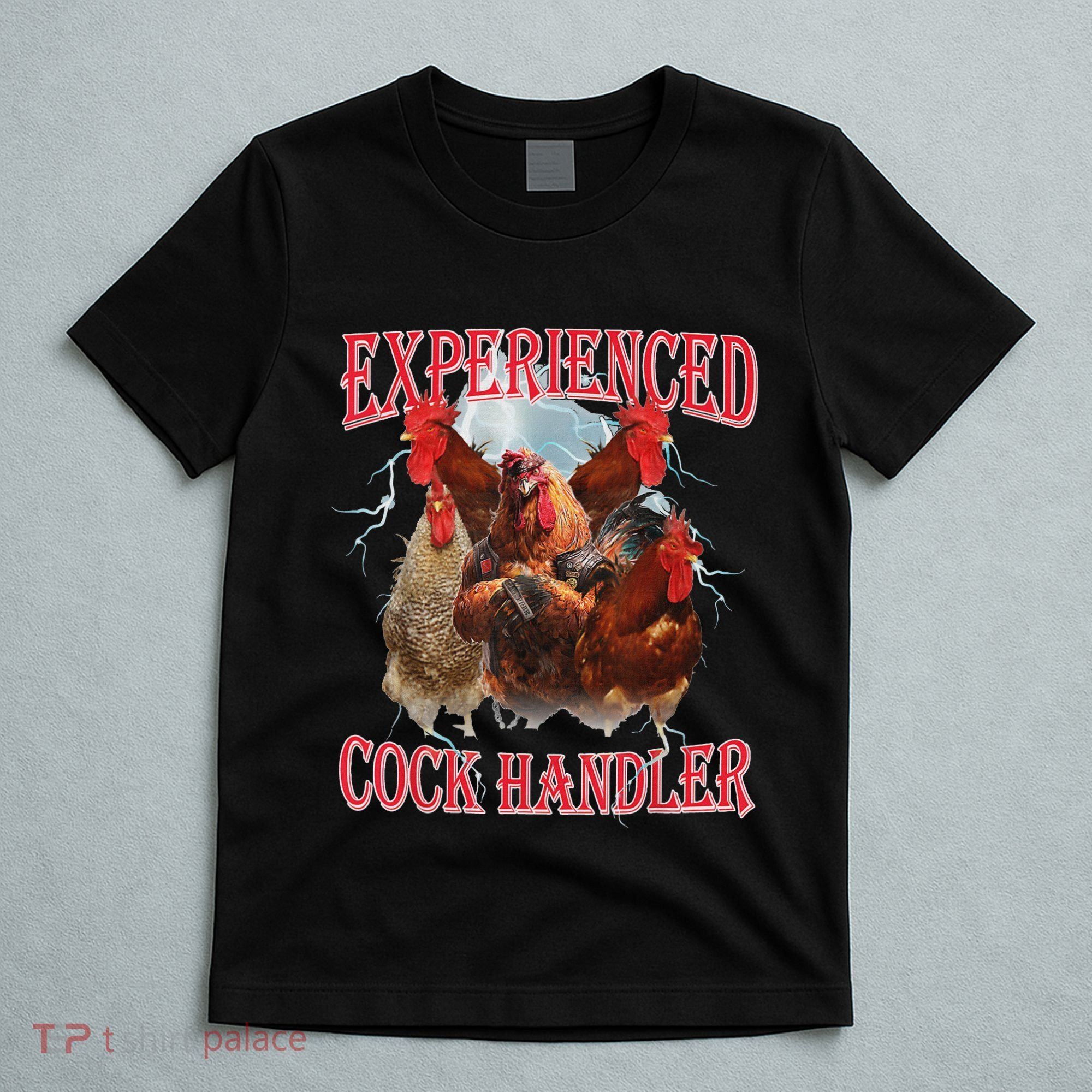 Experienced Cock Handler Funny Oddly Specific Dank Meme T-Shirt
