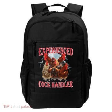 Experienced Cock Handler Funny Oddly Specific Dank Meme Backpack
