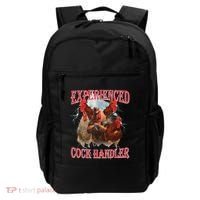 Experienced Cock Handler Funny Oddly Specific Dank Meme Backpack thumb 0