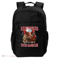 Experienced Cock Handler Funny Oddly Specific Dank Meme Backpack thumb 0