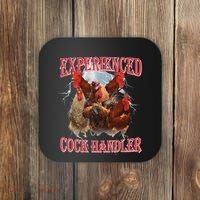 Experienced Cock Handler Funny Oddly Specific Dank Meme Coaster thumb 0