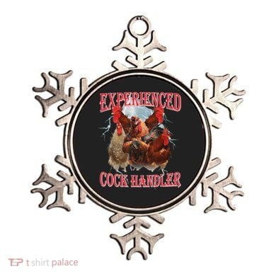 Experienced Cock Handler Funny Oddly Specific Dank Meme Ornament