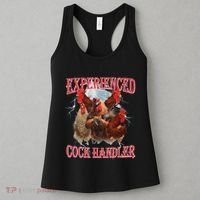 Experienced Cock Handler Funny Oddly Specific Dank Meme Women's Tank Top thumb 3