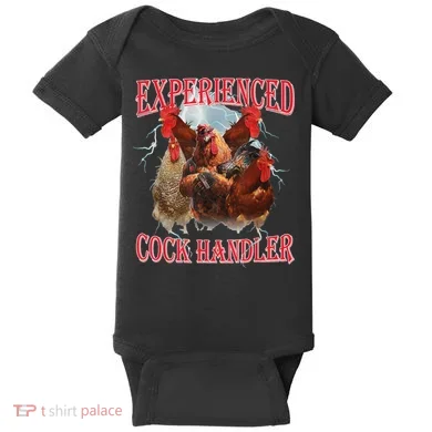 Experienced Cock Handler Funny Oddly Specific Dank Meme Baby Bodysuit