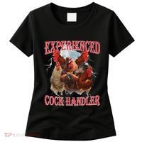 Experienced Cock Handler Funny Oddly Specific Dank Meme Women's T-Shirt thumb 0