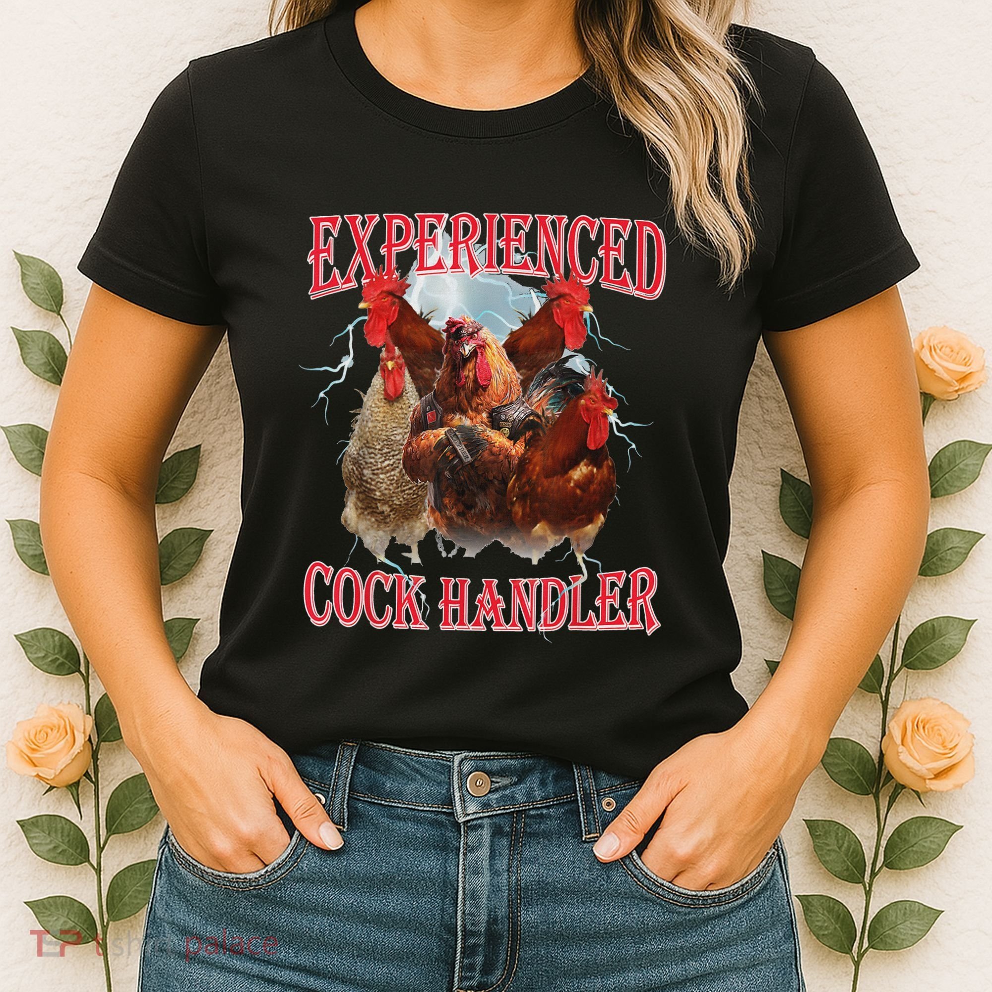 Experienced Cock Handler Funny Oddly Specific Dank Meme Women's T-Shirt