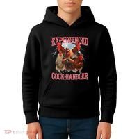 Experienced Cock Handler Funny Oddly Specific Dank Meme Kids Hoodie thumb 4