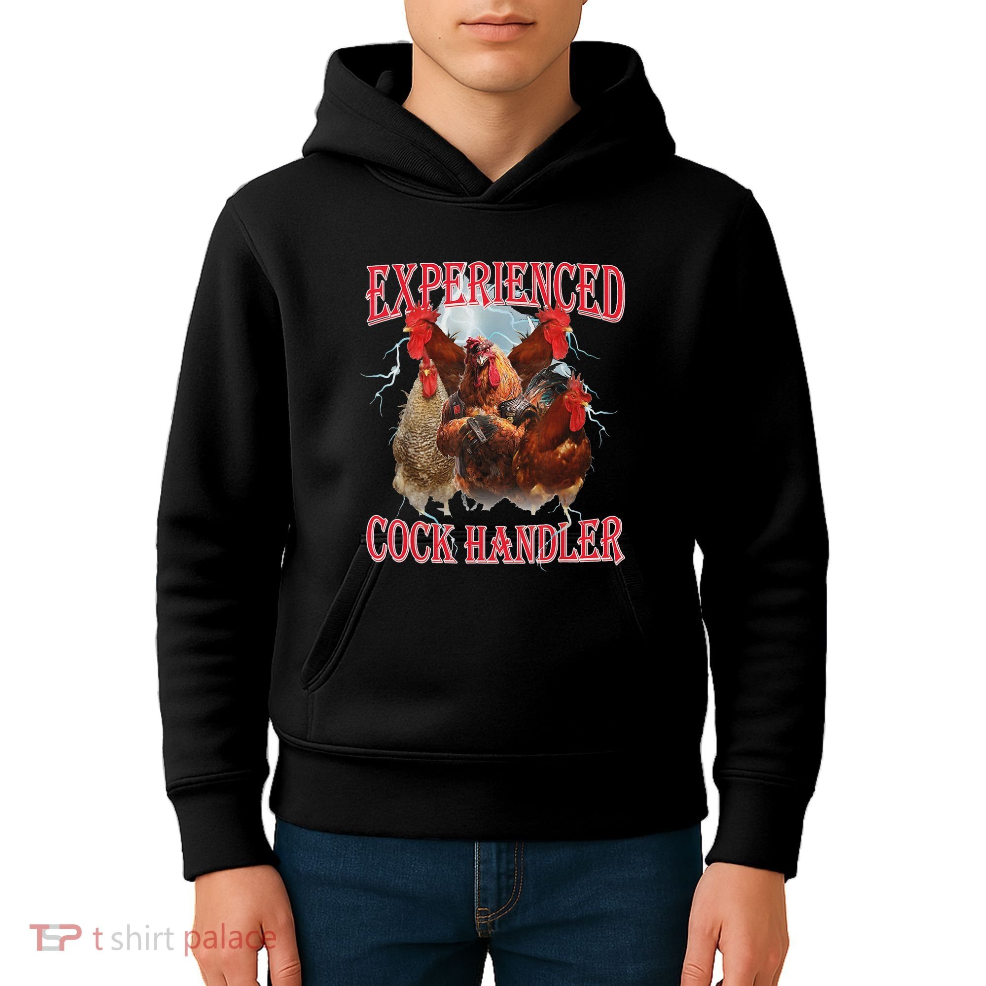 Experienced Cock Handler Funny Oddly Specific Dank Meme Kids Hoodie