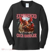 Experienced Cock Handler Funny Oddly Specific Dank Meme Kids Long Sleeve Shirt thumb 0