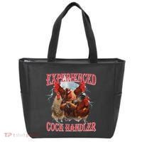 Experienced Cock Handler Funny Oddly Specific Dank Meme Tote Bag thumb 0