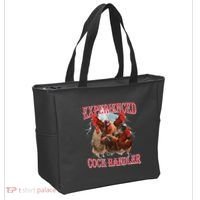 Experienced Cock Handler Funny Oddly Specific Dank Meme Tote Bag thumb 2