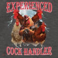 Experienced Cock Handler Funny Oddly Specific Dank Meme Vector Backpack thumb 2