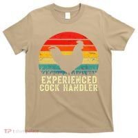 Experienced Cock Handler Funny Inappropriate Vintage Retro T-Shirt thumb 0
