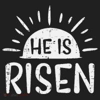 Easter Christian He Is Risen Sun Resurrection Women's Sweatshirt thumb 2