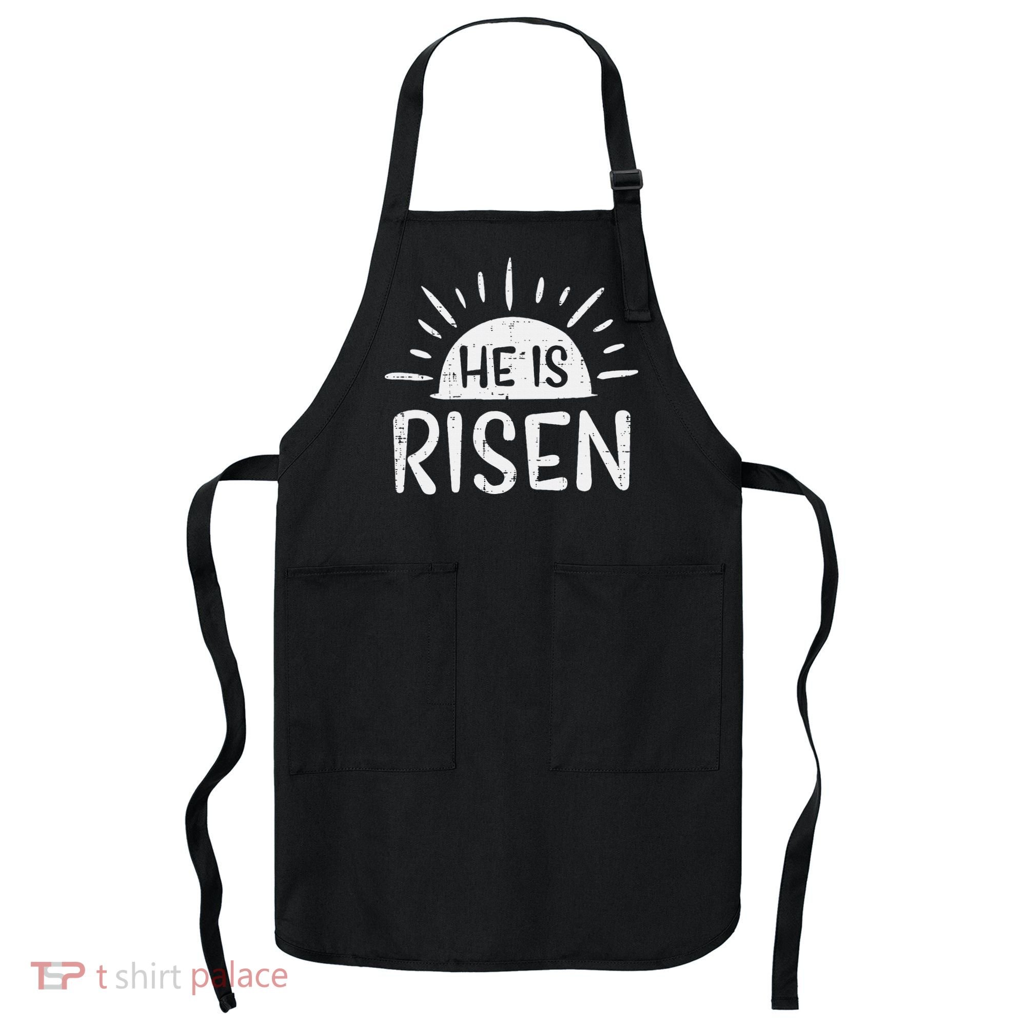 Easter Christian He Is Risen Sun Resurrection Apron