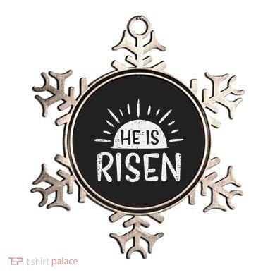 Easter Christian He Is Risen Sun Resurrection Ornament